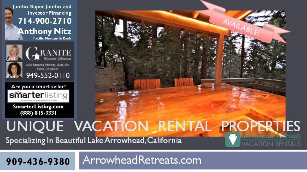 lake arrowhead property rentals YouTube