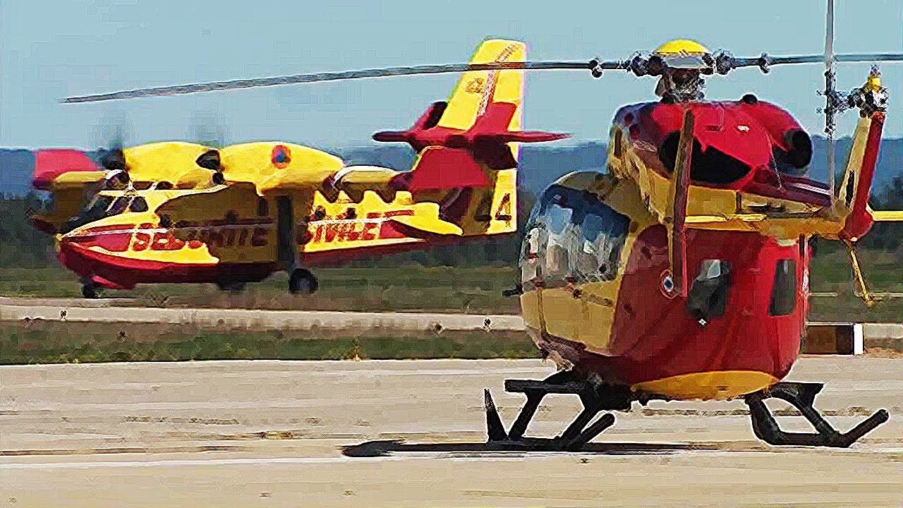 Inauguration Base Sécurité Civile Nîmes-Garons 2017 - Carnet de vol - France 3 - YouTube