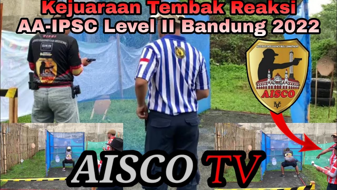 Kejurnas Tembak Reaksi AA-IPSC LV 2 Bandung 2022 - YouTube