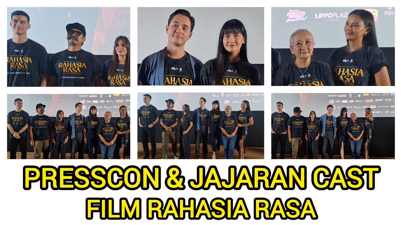 FILM RAHASIA RASA ( PRESS CONFERENCE ) #movie #video #mustikarasa #pressconference