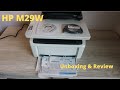 Hp MFP M29W Unboxing