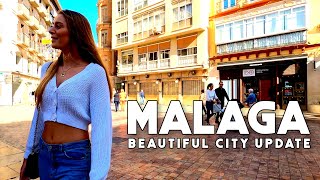 Malaga City Spain Beautiful City Update November 2022 Costa del Sol | Andalucía [4K]