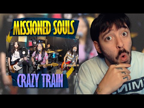 MISSIONED SOULS - Crazy Train by Ozzy Obsbourne | REACTION | R.I.P Ozzy another great cover! 🔥🙏🏻