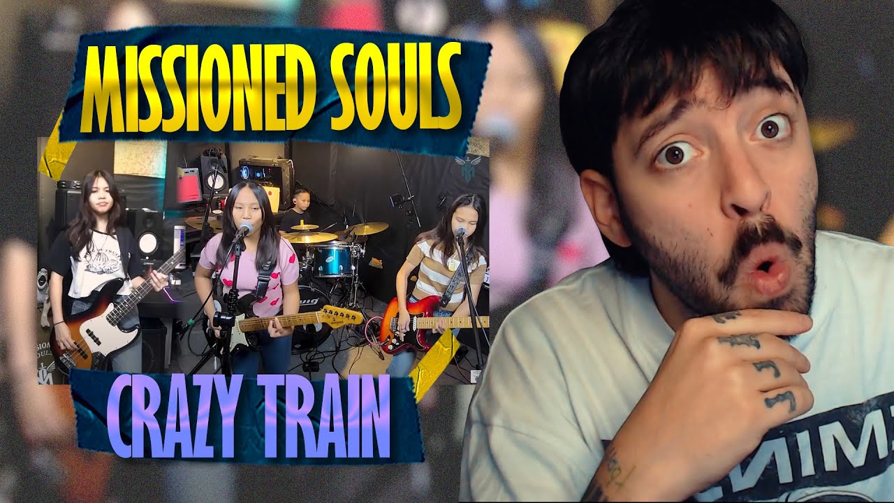 MISSIONED SOULS - Crazy Train by Ozzy Obsbourne | REACTION | R.I.P Ozzy another great cover! 🔥🙏🏻