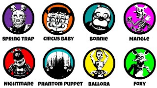 FNAF’s Scariest Animatronics Explained in 9 Minutes