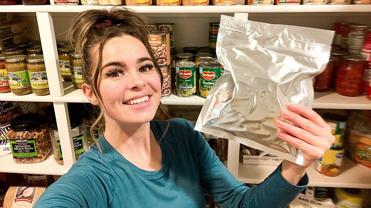 Food Storage for Long Term: Vacuum Sealers, Mylar Bags and Oxygen Absorbers  - Preparing for shtf