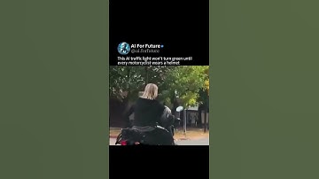 Ai traffic is completely Insane | #ai #robotics #artificialintelligence