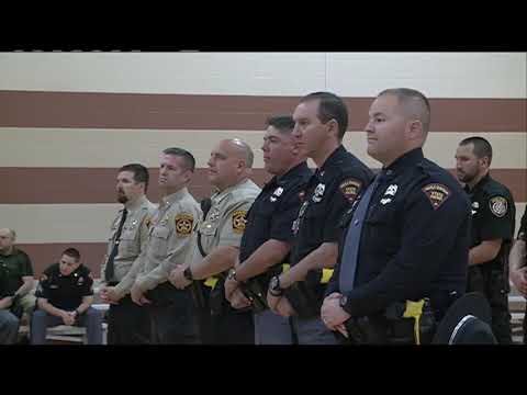 newspaper mockup Police Appreciation event held in Sparta