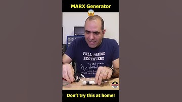 500KV Marx Generator Part 1 ft ElectroBOOM   #funny #electronics #diy