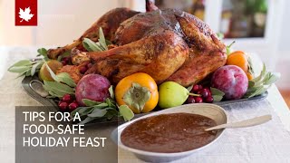 Follow these tips for a food-safe holiday feast