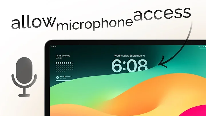 How to Allow Microphone Access on iPad (tutorial)