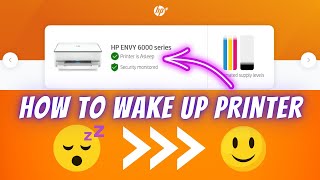 How To Wake Up HP Envy Printer 🖨️ - Printer Is Asleep 😴 screenshot 4