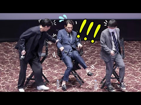 Video [Eng] 오프닝 의자개그에 당황한 이정재, 구해주는 정우성: 청담부부 Lee Jung jae,... - youtube