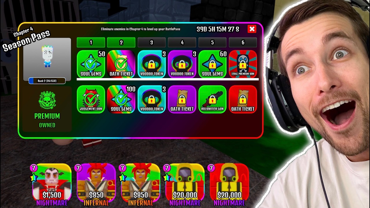 BRAND NEW BATTLEPASS! (The House TD on ROBLOX)