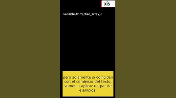 Tips rapidos en C#/ String Trim @Tinchicus #shorts