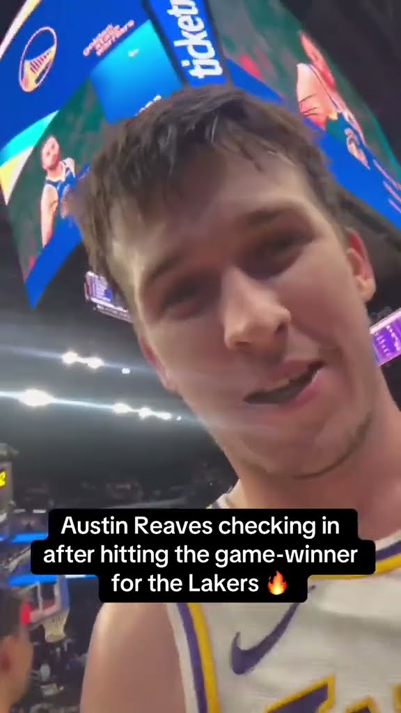 Austin Reaves after his game-winner on Christmas ?