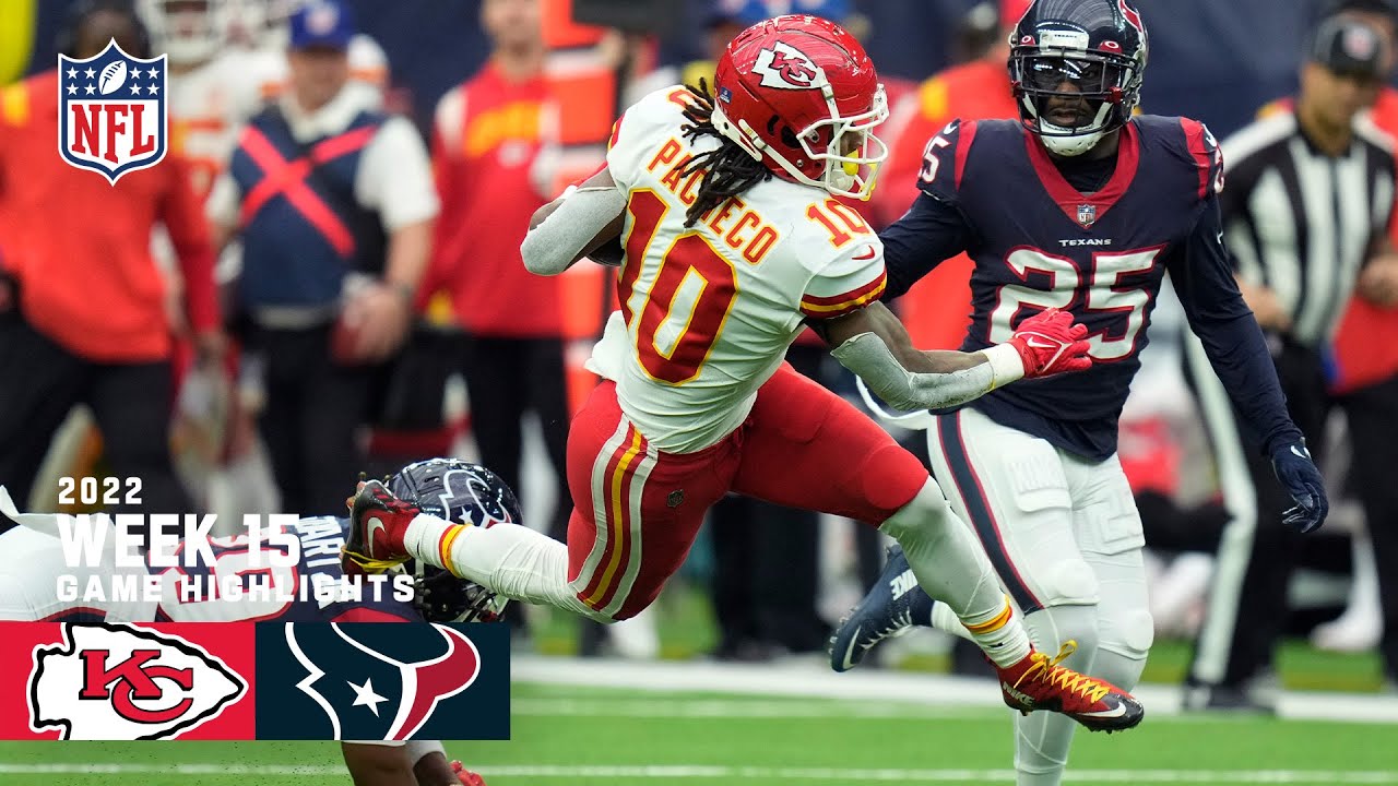 Kansas City Chiefs vs. Houston Texans  2022 Week 15 Game Highlights 