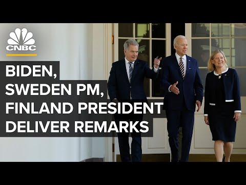 Biden, Sweden PM Andersson, and Finland President Niinisto deliver remarks — 5/19/2022