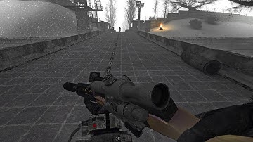 Stalker Anomaly 1.5.1 Boomsticks and sharpsticks + Winter mod  |  4K upscaled textures gameplay #8