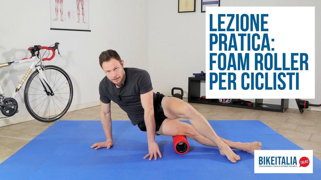 Lezione pratica: foam roller per ciclisti