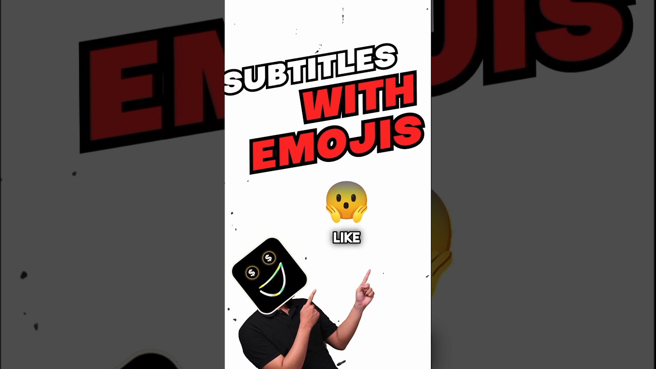 How to Add Emojis in Subtitles with AI #shorts #ai