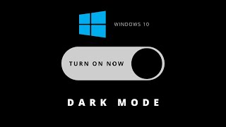how to enable dark theme in windows 10  officially | dark mode | windows 10 | top technical guide