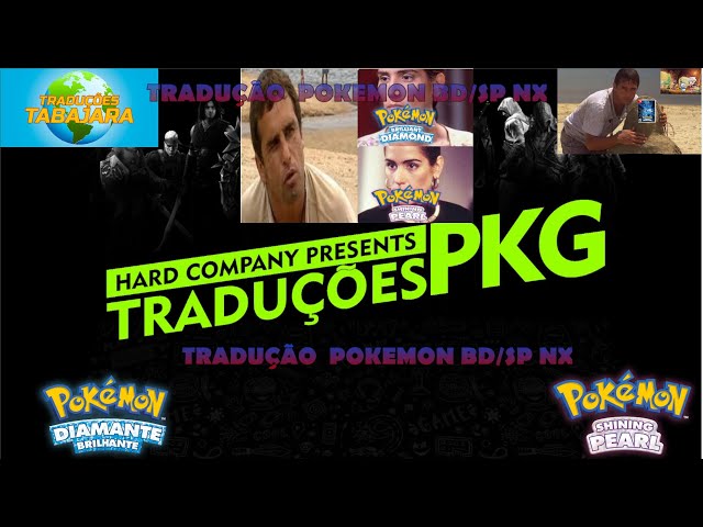 Tradução PT-BR Pokémon Brilliant Diamond e Shining Pearl 