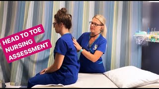 Chamberlain Nursing- head to toe assessment