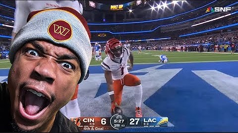 THIS GAME WTF! Cincinnati Bengals vs. Los Angeles Chargers Game Highlights | NFL 2024 Season Week 11