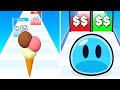 Slime Run Race Game vs Ice Cream Rush Game 2026 Max Level Unlocked SpeedRun Gameplay