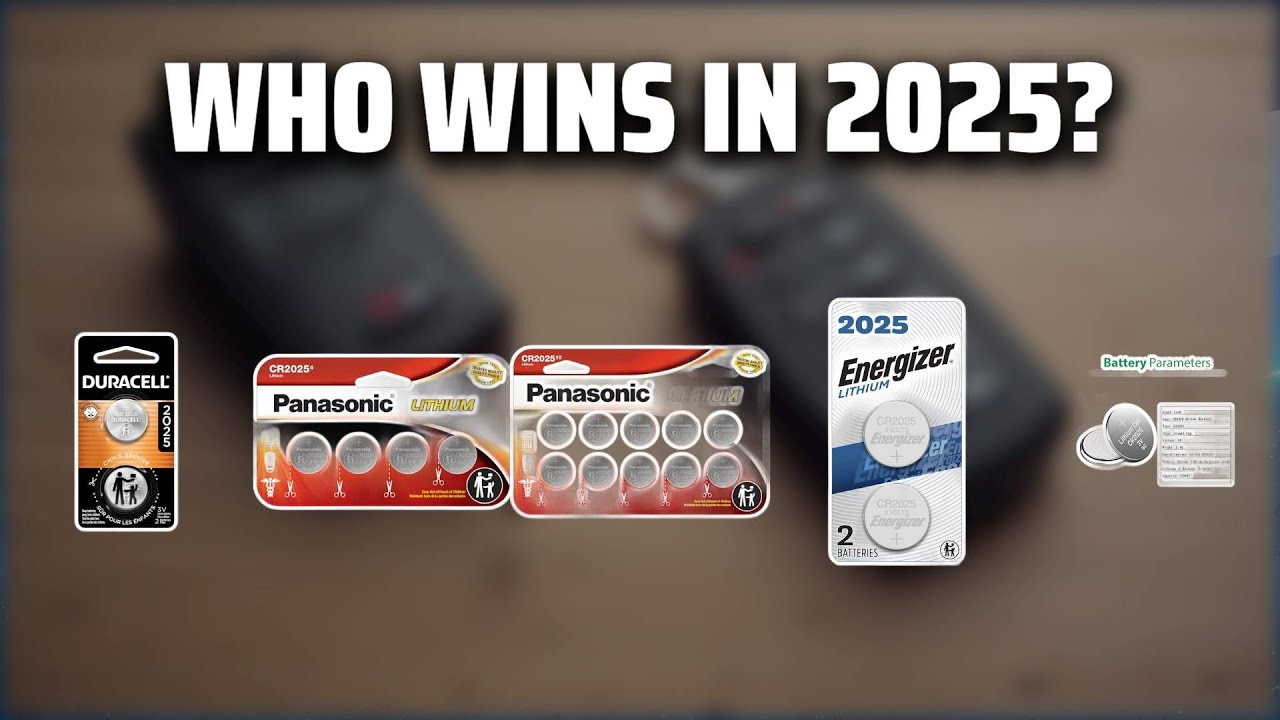 The Top 5 Best CR2025 Battery in 2025 - Must Watch Before Buying! - YouTube