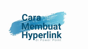 Cara membuat Hyperlink di power point