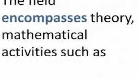 Computer Systems - English study course. Lesson 1: "Computer science"