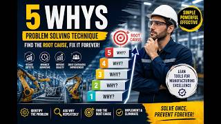 5 Whys Problem Solving Technique | Root Cause Analysis for Manufacturing Excellence