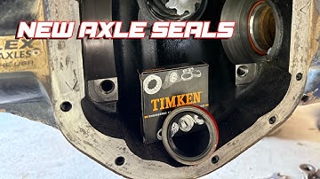 DIY Jeep Inner Axle Seal Replacement