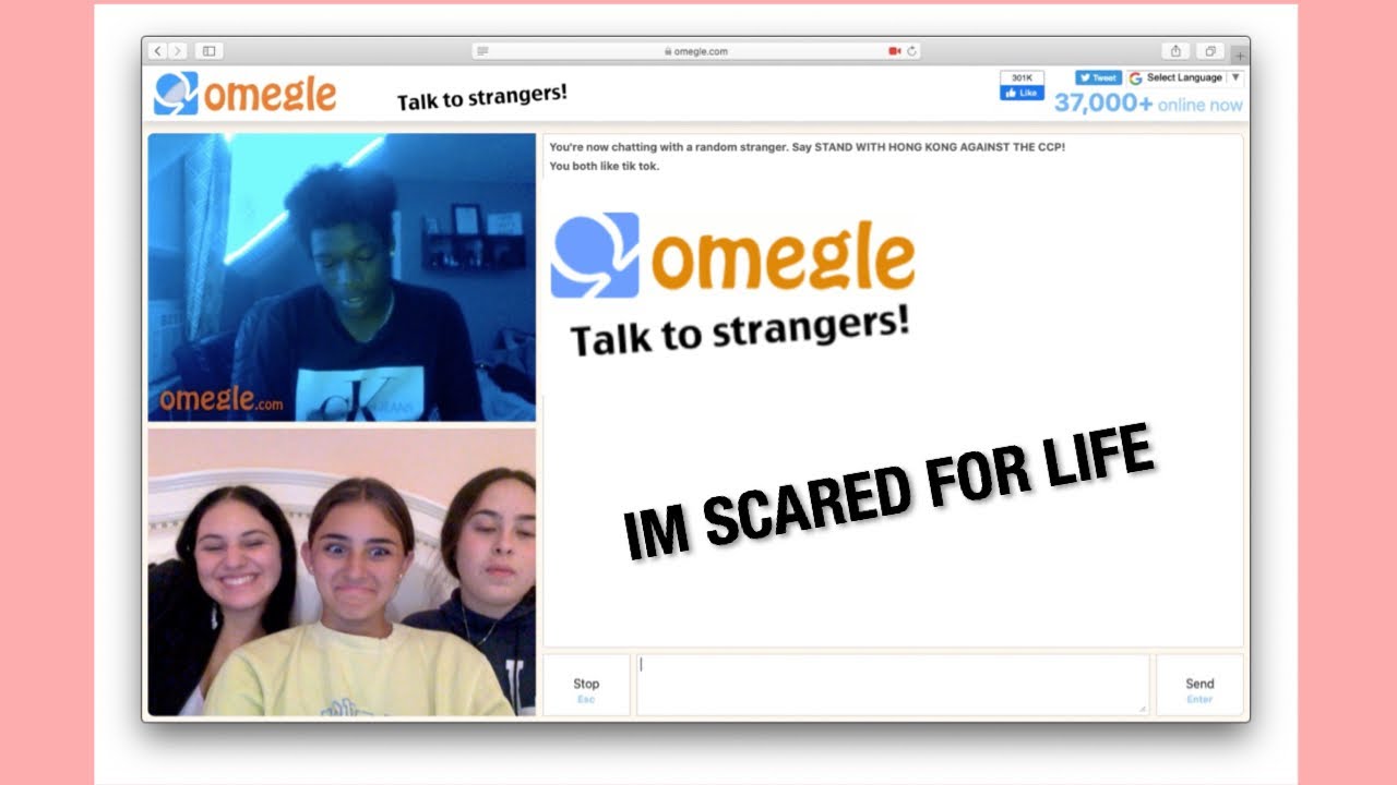 talking to strangers on Omegle - YouTube.