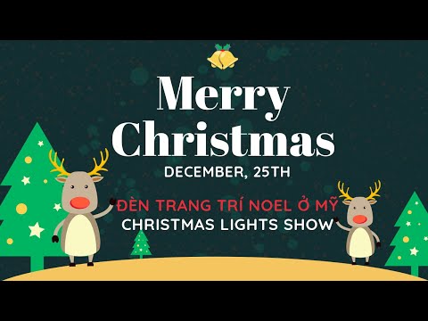 Video: Màn trình diễn đèn Giáng sinh đẹp nhất ở Maryland
