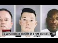 3 Cops Charged In Death Of 8 Year Old Girl