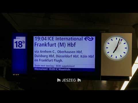 'Beste reizigers' - de nieuwe omroep van NS (ICE naar Frankfurt)