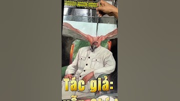 Clip làm tranh cát chân dung Chủ tịch Hồ Chí Minh | #tranhcat #tranhcatmyart #sandart