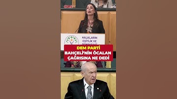 DEM Parti, MHP Lideri Devlet Bahçeli