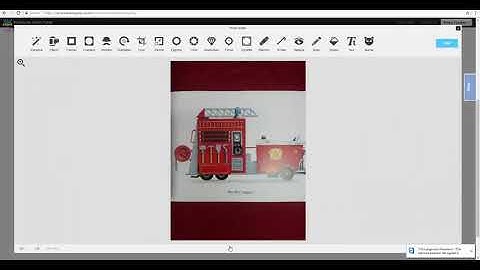 Advanced image editing options in Kidreports