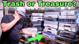 I FOUND 30 FREE VCRS!... Will They Work?