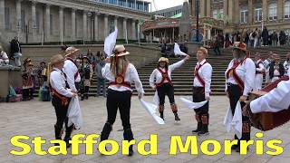 Stafford Morris dance "Trunkles" at Jockey Morris Day of Dance Birmingham 2025