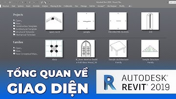 Giới Thiệu Tổng Quan Về Giao Diện Phần Mềm Revit 2021-2022