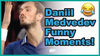 Daniil Medvedev being Daniil Medvedev 丨Funny Moments丨This is gonna be on TennisTV bro!
