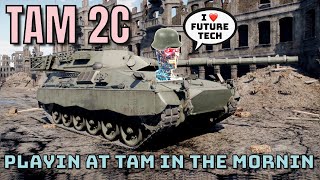 TAM 2C Tanks on caffeine with eye twitches War Thunder