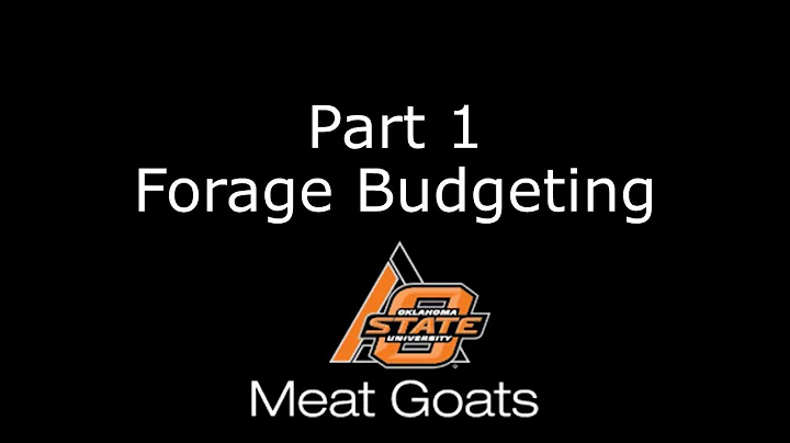 Forage Budgeting with OSU's Brian Pugh