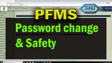 #spymindia#pfms#eatmodules#password change and safety