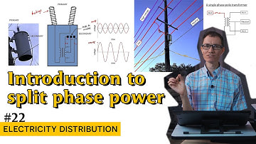 Split phase power in North America (22 - Electricity Distribution)